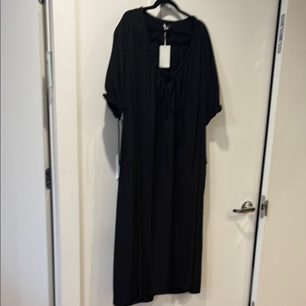 COS Black Casual Dolman Sleeve Maxi Dress